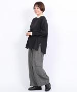 リユールリネン2　ロングプルオーバー