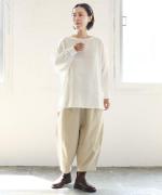 リユールリネン2　ロングプルオーバー