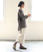 リユールリネン2　ロングプルオーバー