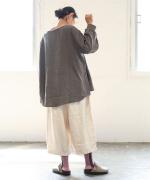 リユールリネン2　ロングプルオーバー