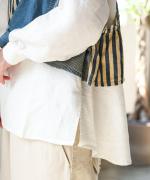 リユールリネン2　ロングプルオーバー