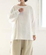 リユールリネン2　ロングプルオーバー