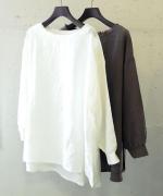 リユールリネン2　ロングプルオーバー