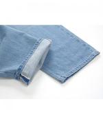 セルヴィッジデニム　ワイドタックパンツ