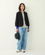 セルヴィッジデニム　ワイドタックパンツ