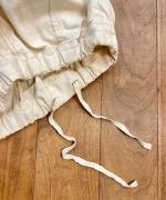 甘織デニム テーパードパンツ