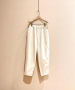 甘織デニム テーパードパンツ