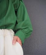 甘織デニム テーパードパンツ