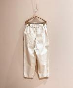 甘織デニム テーパードパンツ