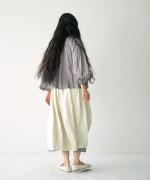 コットンローン　ピグメント加工　ブラウス