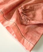 コットンローン　ピグメント加工　ブラウス