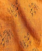 KYU-KONプリント　ピンタックブラウス