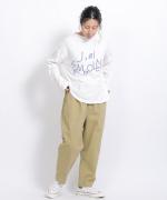 硫化ツイル　テーパードパンツ