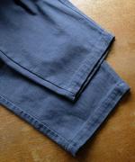 硫化ツイル　テーパードパンツ