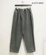 硫化ツイル　テーパードパンツ