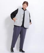 硫化ツイル　テーパードパンツ