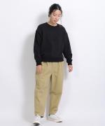 硫化ツイル　テーパードパンツ