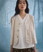 25/-リネン ベスト