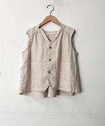 25/-リネン ベスト