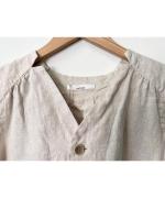 25/-リネン ベスト