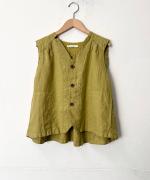 25/-リネン ベスト