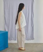 25/-リネン カーゴパンツ