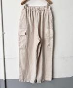 25/-リネン カーゴパンツ