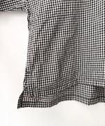 C/Lワッシャーチェック&ストライプ ポロシャツ