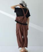 綿麻スラブデニム ベスト