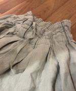 25/-リネン製品染め　タックスカート