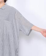 コットンボイル　半袖シャツ