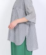 コットンボイル　半袖シャツ