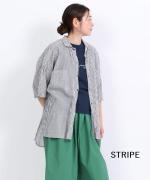 コットンボイル　半袖シャツ