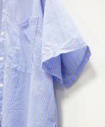 コットンボイル　半袖シャツ