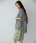 コットンボイル　半袖シャツ