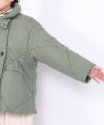 リネンキルト　 ジャケット