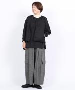 リネンキルト　 中綿ベスト