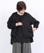 リネンキルト　 中綿ベスト