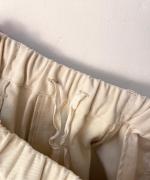 ナチュラルコットンピーチツイル カーブパンツ