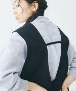 ナチュラルコットンピーチツイル サロペット