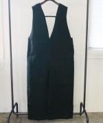 ナチュラルコットンピーチツイル サロペット