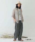 ヒッコリーデニム パンツ