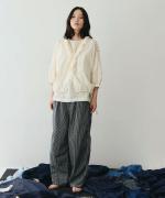 60キャンブリック フリルブラウス