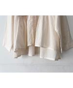 60キャンブリック ヨーク刺繍ブラウス