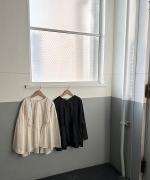 60キャンブリック ヨーク刺繍ブラウス