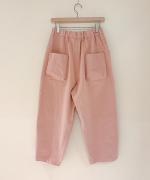 ヘリンボーン　カーゴワイドパンツ