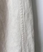 綿麻デニム　トロワパンツ