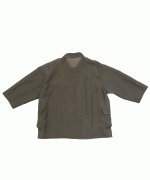 シアーリップストップ　8分袖ワークシャツジャケット