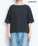 リユールリネン　5分袖プルオーバー