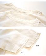 リユールリネン　5分袖プルオーバー